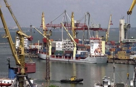 Объем импорта грузов через Калининградский морской